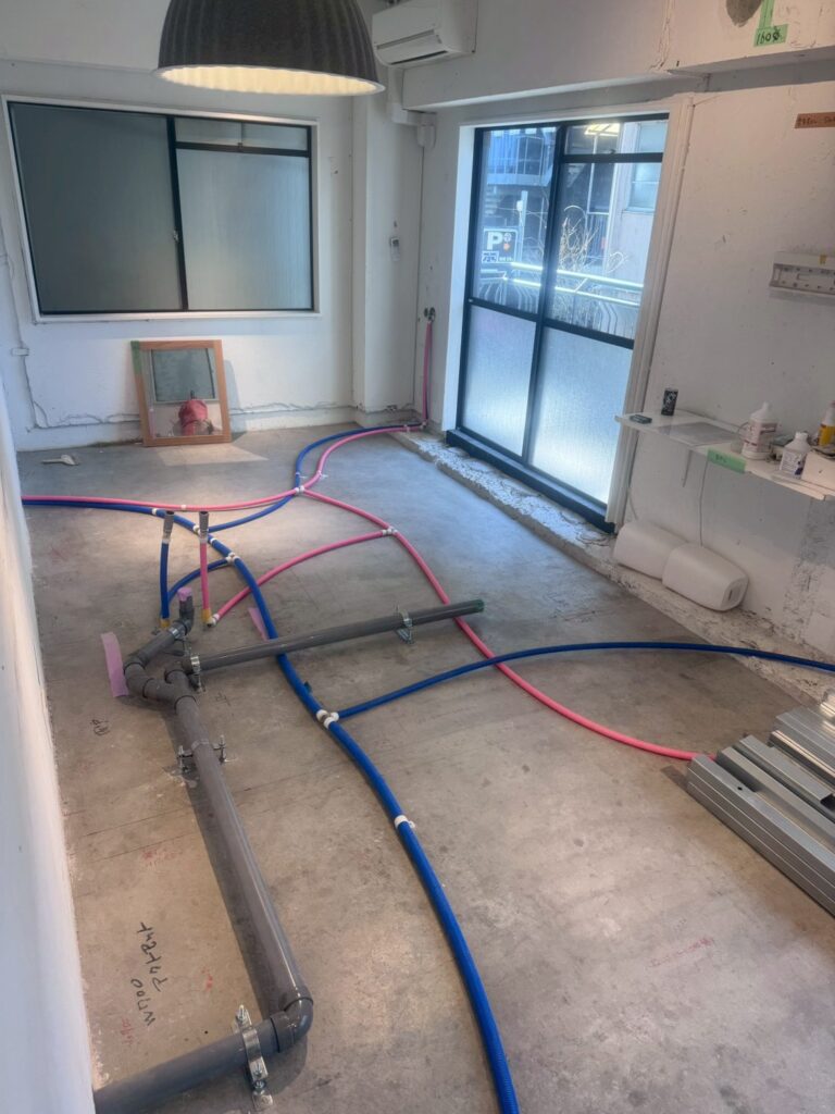 給排水配管工事