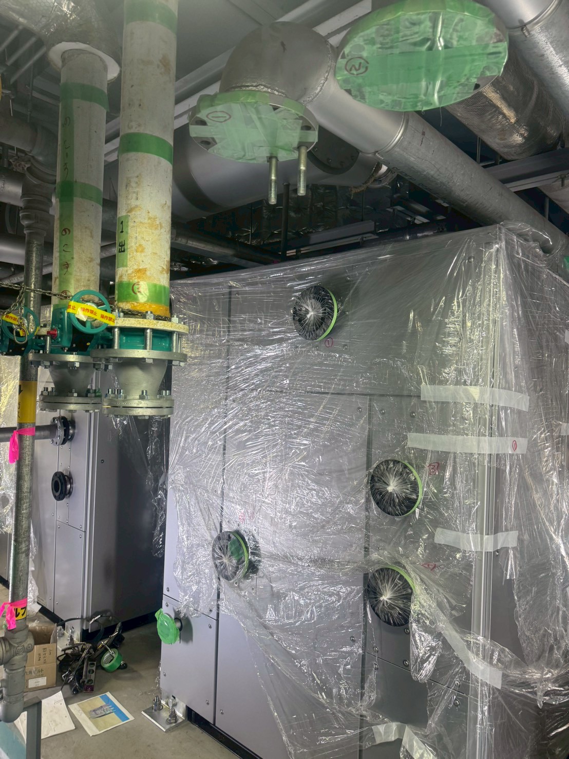 冷温水配管工事