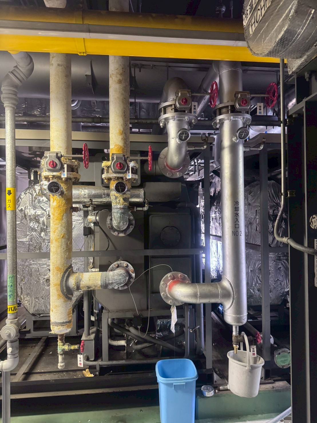 冷温水配管工事